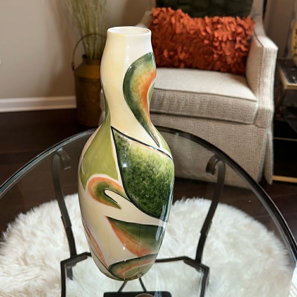 Fitz & Floyd VTG Floral Vase Decor